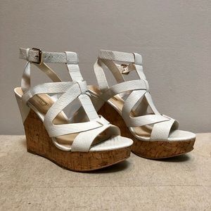 White Guess Wedges